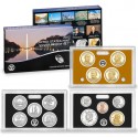 2013 UNITED STATES MINT SILVER PROOF SET @PLATA@ 14 COINS ESTADOS UNIDOS 1+5+10+10+25 CENTAVOS + 1/2 DOLAR 2013 + 1 DOLAR 2013