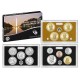 2015 UNITED STATES MINT SILVER PROOF SET @PLATA@ 14 COINS ESTADOS UNIDOS 1+5+10+10+25 CENTAVOS + 1/2 DOLAR 2015 + 1 DOLAR 2015