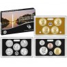 2015 UNITED STATES MINT SILVER PROOF SET @PLATA@ 14 COINS ESTADOS UNIDOS 1+5+10+10+25 CENTAVOS + 1/2 DOLAR 2015 + 1 DOLAR 2015