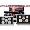 2018 UNITED STATES MINT SILVER PROOF SET @PLATA@ 10 COINS ESTADOS UNIDOS 1+5+10+10+25 CENTAVOS + 1/2 DOLAR + 1 DOLAR 2018
