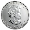 @Edición 25 ANIVERSARIO@ CANADA 5 DOLARES 2013 HOJA DE ARCE MONEDA DE PLATA PURA Oz MAPLE LEAF 1 ONZA