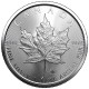 . 1 aaaaacoin @ÚLTIMA MONEDA con ISABEL II@ CANADA 5 DOLARES 2023 HOJA DE ARCE MONEDA DE PLATA Maple Leaf ONZA OZ