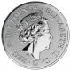 INGLATERRA 2 LIBRAS 2018 AÑO LUNAR DEL PERRO MONEDA DE PLATA PURA 2 Pounds Silver 1 ONZA OZ OUNCE Year of the DOG