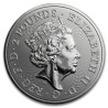 INGLATERRA 2 LIBRAS 2020 AÑO LUNAR DE LA RATA MONEDA DE PLATA PURA 2 Pounds Silver 1 ONZA OZ OUNCE Year of the MOUSE