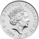 INGLATERRA 2 LIBRAS 2016 AÑO LUNAR DEL MONO MONEDA DE PLATA PURA 2 Pounds Silver 1 ONZA OZ OUNCE Year of the Monkey