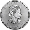 CANADA 5 DOLARES 2014 HOJA DE ARCE MONEDA DE PLATA PURA 9999 $5 DOLLARS SILVER COIN MAPLE LEAF 1 ONZA
