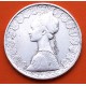 ITALIA 500 LIRAS 1966 DAMA y LAS 3 CARABELAS DE CRISTOBAL COLON KM.98 MONEDA DE PLATA MBC+ Italy 500 Lire silver