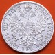 AUSTRIA 1 FLORIN 1879 FRANZ JOSEPH I y AGUILA Imperio Austro Hungaro KM.2222 MONEDA DE PLATA MBC+ Österreich Hungary