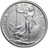 INGLATERRA 2 LIBRAS 2015 BRITANNIA MONEDA DE PLATA PURA United Kingdom £2 Pounds silver OZ 1 ONZA