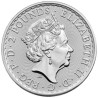 . 1 coin @ULTIMA BRITANNIA CON ISABEL II@ INGLATERRA 2 LIBRAS 2023 REINA MONEDA DE PLATA SC CÁPSULA £2 Pounds silver OZ ONZA