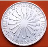 ALEMANIA 10 MARCOS 1972 D ANAGRAMA CIRCULAR OLIMPIADA DE MUNICH Leyenda IN MUNCHEN KM.134 MONEDA DE PLATA SC- Germany 10 Marks