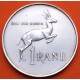 SUDAFRICA 1 RAND 1967 ANTILOPE y VERWOERD KM.72.1 MONEDA DE PLATA MBC+ South Africa silver KRUGERRAND