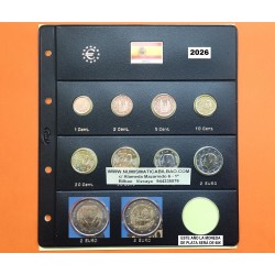 . @16/Abril Envío@ HOJA PARDO + ESPAÑA MONEDAS EURO 2026 + 2 EUROS 2026 POBLET e INCLUSIÓN *** NO INCLUYE 60 Euros PLATA