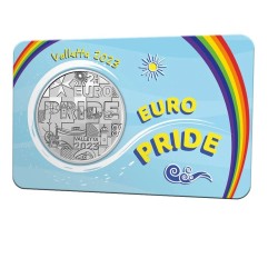 . 1 acoin @06/OCT Envío@ MALTA 2,50 EUROS 2023 EURO PRIDE DIA DEL ORGULLO GAY MONEDA DE NICKEL SC 15.000 uds