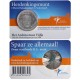HOLANDA 5 EUROS 2008 ARQUITECTURA MOSAICO DE LA REINA BEATRIZ MONEDA DE PLATA / NICKEL Coincard The Netherlands