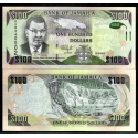 @PAPEL HIBRIDO@ JAMAICA 100 DOLARES 2014 CASCADAS DE DUNN'S RIVER Pick 95.C BILLETE SC Hybrid UNC BANKNOTE 100 Dollars