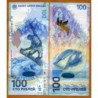 @PAPEL HÍBRIDO@ RUSIA 100 RUBLOS 2014 OLIMPIADA SOCHI Pick 274 BILLETE SC Russia UNC BANKNOTE