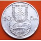 PORTUGAL 10 ESCUDOS 1954 CARABELA KM.586 MONEDA DE PLATA MBC REPUBLICA PORTUGUESA silver coin R/2