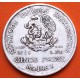 MEXICO 5 PESOS 1952 HIDALGO KM.467 MONEDA DE PLATA MUY CIRCULADA silver coin 0,64 ONZAS R/5