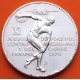 . 1,06 ONZAS de PLATA PURA x PANAMA 5 BALBOAS 1970 DISCOBOLO XI JUEGOS CENTROAMERICANOS KM.28 MONEDA DE PLATA MUY CIRCULADA R/3