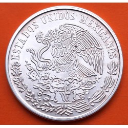 MEXICO 100 PESOS 1977 JOSE MORELOS KM.483.2 MONEDA DE PLATA EBC + IMPERFECCIONES Mejico silver coin R/2