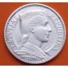 LETONIA 5 LATI 1931 DAMA ESLAVA KM.9 MONEDA DE PLATA EBC + PUNTITOS Latvia Latvijas Republik silver R/3