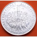 SUECIA 50 KRONOR 1975 REFORMA CONSTITUCIONAL KM.848 MONEDA DE PLATA SC Sweden silver kroner