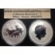 AUSTRALIA 1 DOLAR 2015 AÑO DE LA CABRA 2ª SERIE LUNAR MONEDA DE PLATA $1 dollar silver OZ ONZA OUNCE YEAR OF THE SHEEP