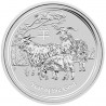 AUSTRALIA 1 DOLAR 2015 AÑO DE LA CABRA 2ª SERIE LUNAR MONEDA DE PLATA $1 dollar silver OZ ONZA OUNCE YEAR OF THE SHEEP