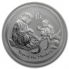 AUSTRALIA 1 DOLAR 2016 AÑO DEL MONO 2ª Serie Lunar MONEDA DE PLATA $1 dollar silver OZ ONZA OUNCE YEAR OF THE MONKEY