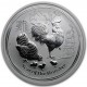 AUSTRALIA 1 DOLAR 2017 AÑO DEL GALLO 2ª Serie Lunar MONEDA DE PLATA PURA SC 1 ONZA OZ OUNCE YEAR OF THE ROOSTER
