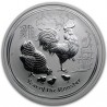 AUSTRALIA 1 DOLAR 2017 AÑO DEL GALLO 2ª Serie Lunar MONEDA DE PLATA PURA SC 1 ONZA OZ OUNCE YEAR OF THE ROOSTER