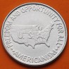 @ESCASA@ ESTADOS UNIDOS 1/2 DOLAR 1952 GEORGE CARVER & BOOKER T. WASHINGTON KM.198 MONEDA DE PLATA Half Dollar commemorative