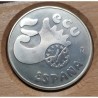 ESPAÑA 5 ECU 1990 ALFONSO X EL SABIO MONEDA DE PLATA PROOF 1 ONZA OZ ESTUCHE CERTIFICADO FNMT  5 ECUS 1990