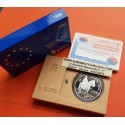 ESPAÑA 5 EUROS 1998 HOMENAJE AL EJERCITO GUARDIA REAL MONEDA DE PLATA PROOF ESTUCHE y CERTIFICADO FNMT 1 ONZA OZ 5 EURO 1998