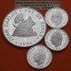 . 8,20 ONZAS PLATA PURA x España 1ª SERIE CULTURA y NATURALEZA ESPAÑA 2000 + 5000 PESETAS + 10000 PESETAS 1994 FNMT
