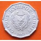 CHIPRE 1/2 CENTIMO 1983 FLORA HOJAI KM. 52 MONEDA DE ALUMINIO SC- FORMA LOBULADA Cyprus