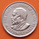 KENIA 50 SHILLINGS 1974 DANIEL TOROITICH ARAP MOI KM.23 MONEDA DE NICKEL EBC+ Kenya coin