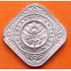 ANTILLAS HOLANDESAS 5 CENTIMOS 1963 VALOR y CARACTERES KM. 13 MONEDA DE NICKEL SC- Netherland Antilles