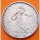 FRANCIA 5 FRANCOS 1963 SEMBRADORA SEMEUSE KM.926 MONEDA DE PLATA MUY CIRCULADA France 5 Francs silver 0,32 ONZAS R/4