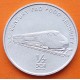 KOREA DEL NORTE 1/2 CHON 2002 TREN y ESCUDO KM.193 MONEDA DE ALUMINIO SC- North Korea