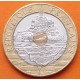 FRANCIA 20 FRANCOS 1993 MONTE SAINT MICHEL KM.1008 MONEDA BIMETALICA MBC+ France 20 Francs