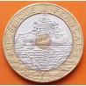 FRANCIA 20 FRANCOS 1993 MONTE SAINT MICHEL KM.1008 MONEDA BIMETALICA MBC+ France 20 Francs