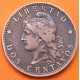 @ESCASA@ ARGENTINA 2 CENTAVOS 1889 DAMA LIBERTAD KM.32 MONEDA DE BRONCE MBC- Latin Monetary Union