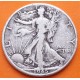ESTADOS UNIDOS 1/2 DOLAR 1945 P WALKING LIBERTY KM.142 MONEDA DE PLATA MUY CIRCULADA USA silver Half Dollar WWII