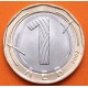 BULGARIA 1 LEV 2002 SAN IVAN PATRONO KM.254 MONEDA BIMETALICA SC + Imperfecciones