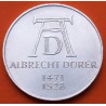 ALEMANIA 5 MARCOS 1971 D ALBERTO DURERO KM.129 MONEDA DE PLATA EBC Germany 5 Marks silver ALBRECHT DURER