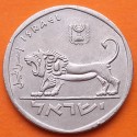ISRAEL 5 LIROT 1978 LEON SAGRADO KM.90 MONEDA DE NICKEL MBC Estado State of
