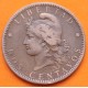 ARGENTINA 2 CENTAVOS 1884 DAMA LIBERTAD KM.33 MONEDA DE BRONCE MBC + Latin Monetary Union
