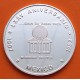 . @RARA@ MEXICO 1 ONZA 1982 CENTRO VASCO A.C. EUSKAL ETXEA 1907 MEDALLA DE PLATA PROOF